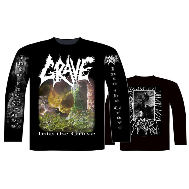 Grave - Into The Grave long sleeve – Night Shift Merch