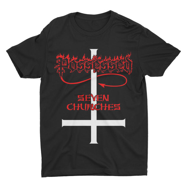 Possessed - Seven Churches t-shirt – Night Shift Merch