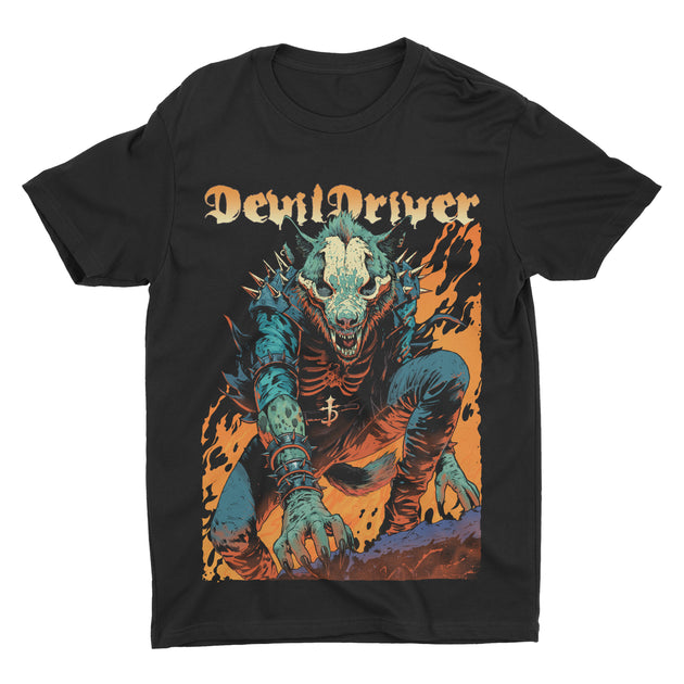 DevilDriver - Fire Hyena t-shirt – Night Shift Merch