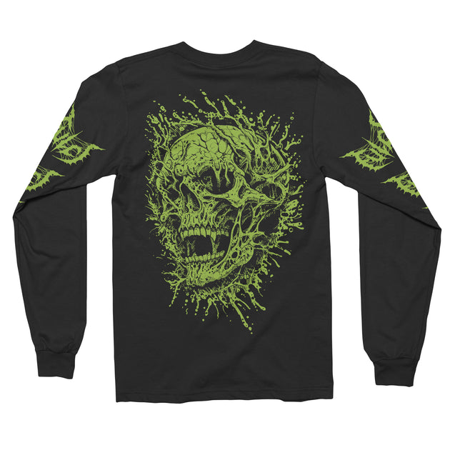 Fulci - Skull Splatter long sleeve – Night Shift Merch