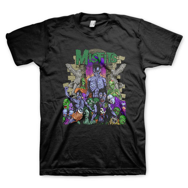 Earth Misfits A.D. Tシャツ Misfits - Earth A.D. Recolored t-shirt – Night Shift Merch