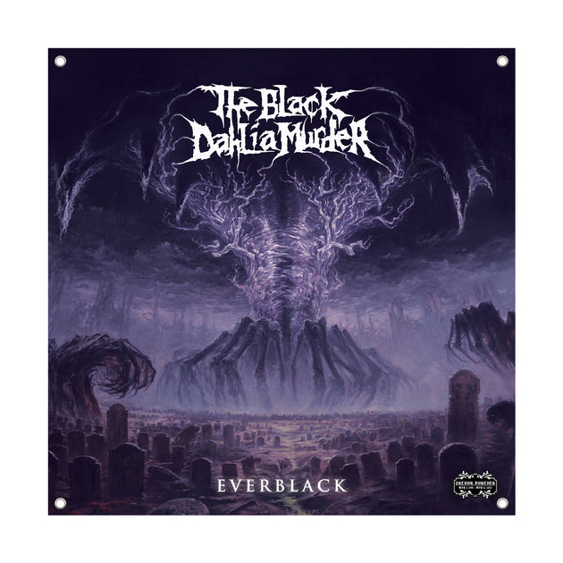 The Black Dahlia Murder Everblack flag Night Shift Merch
