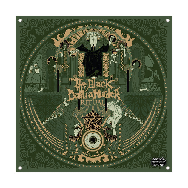 The Black Dahlia Murder Ritual flag Night Shift Merch