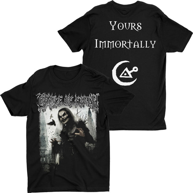Official Cradle Of Filth T-Shirt - Nymphetamine Album Band Logo Mens Black Tee, 100% Cotton - View #11