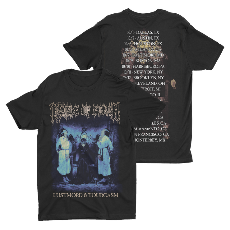 Cradle Of Filth - Lustmord & Tourgasm Tour t-shirt