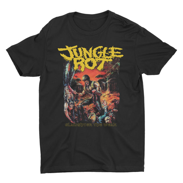 希少　UYPALL NIGHT/SLAUGHTER rare box shirt Jungle Rot - Slaughter The Weak t-shirt – Night Shift Merch