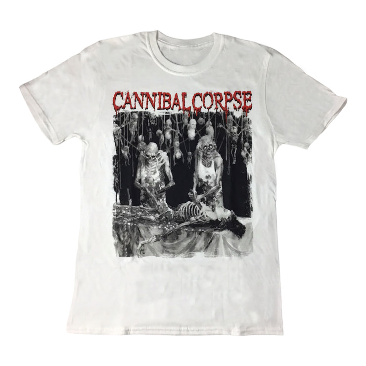Cannibal Corpse - Butchered At Birth (white) t-shirt