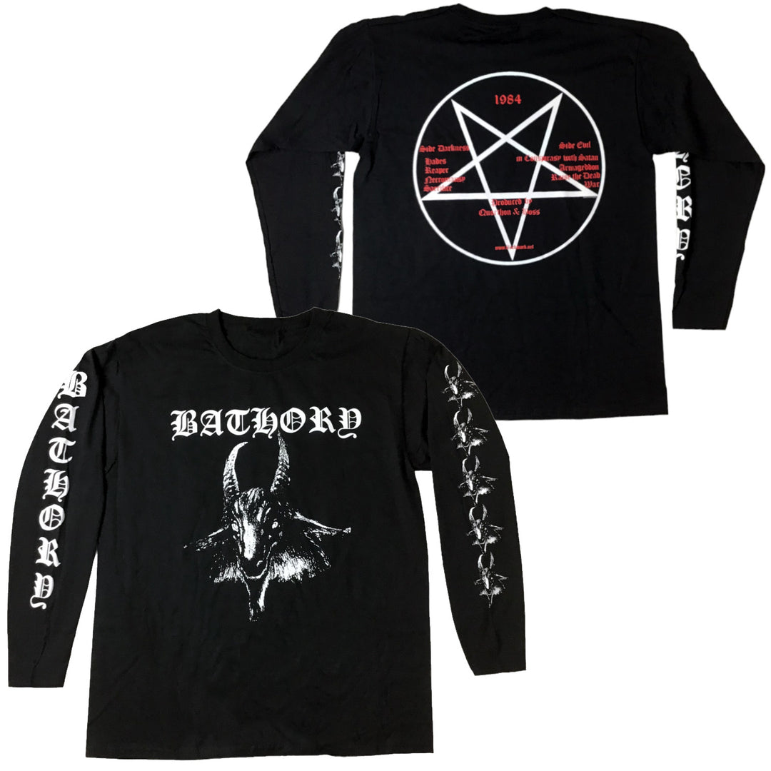 Bathory - Goat long sleeve – Night Shift Merch