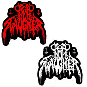 Nunslaughter - Red Logo patch