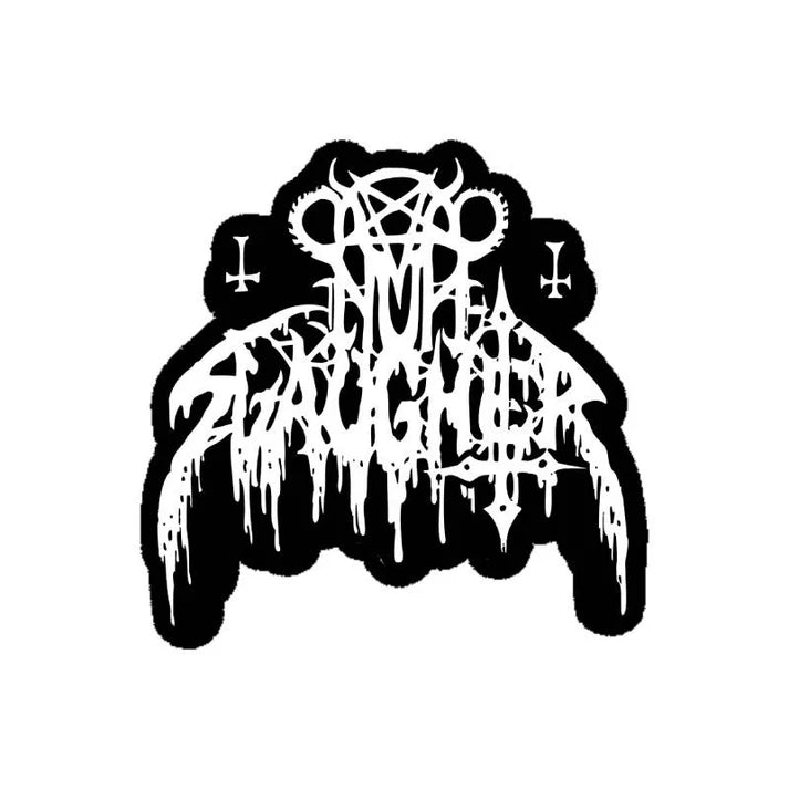 Nunslaughter - Red Logo patch