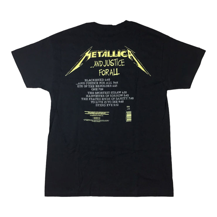 Metallica - And Justice For All Tracks t-shirt