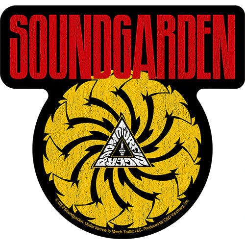 Soundgarden - Yellow Logo sticker