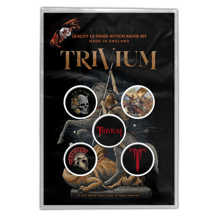 Trivium - In The Court Of The Dragon button pack