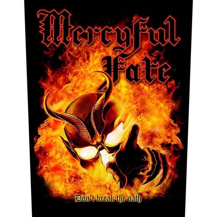 Mercyful Fate - Don't Break The Oath back patch