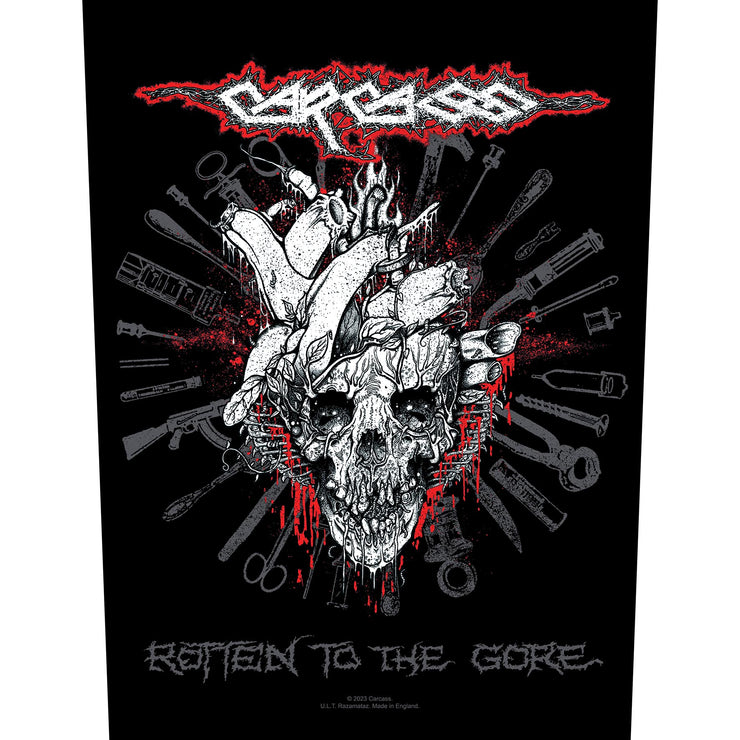 Carcass - Rotten To The Gore back patch