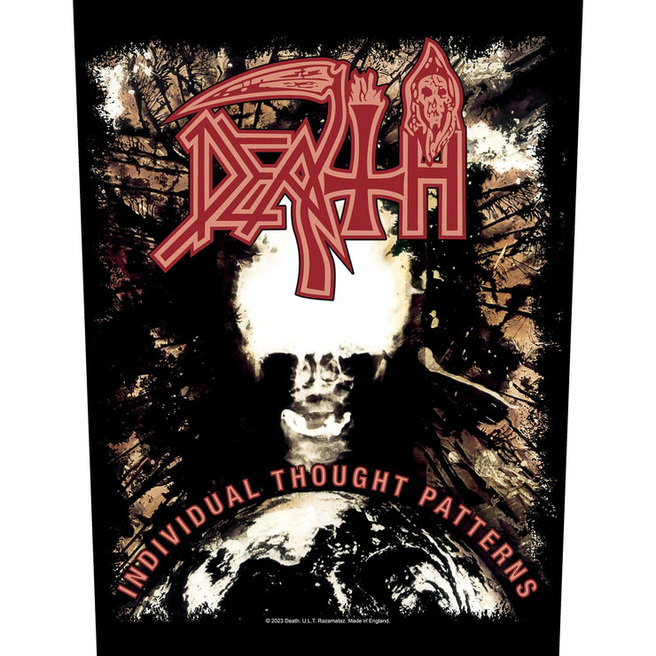 Death - Individual Thought Patterns back patch