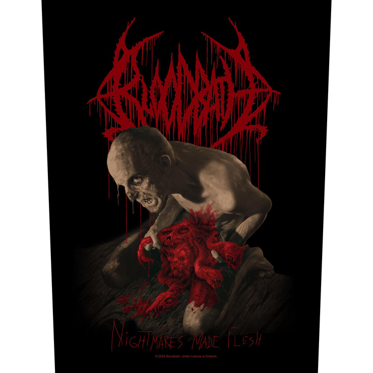 Bloodbath - Nightmares Made Flesh back patch