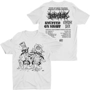 Bodybox / Snuffed On Sight / Corpse Pile - Nugs Not Hugs Tour t-shirt