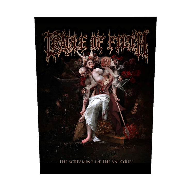 Cradle Of Filth - The Screaming Of The Valkyries back patch
