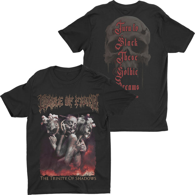 Cradle Of Filth - Trinity Of Shadows t-shirt – Night Shift Merch