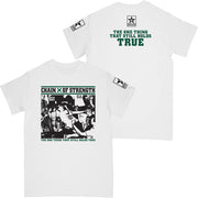 Chain Of Strength - The One Thing That Still Holds True (White) t-shirt