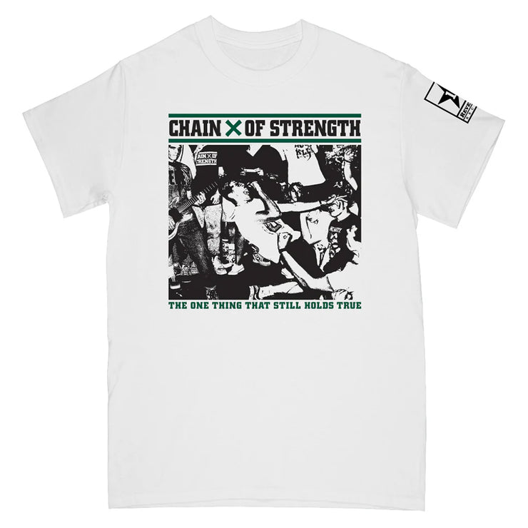 Chain Of Strength - The One Thing That Still Holds True (White) t-shirt