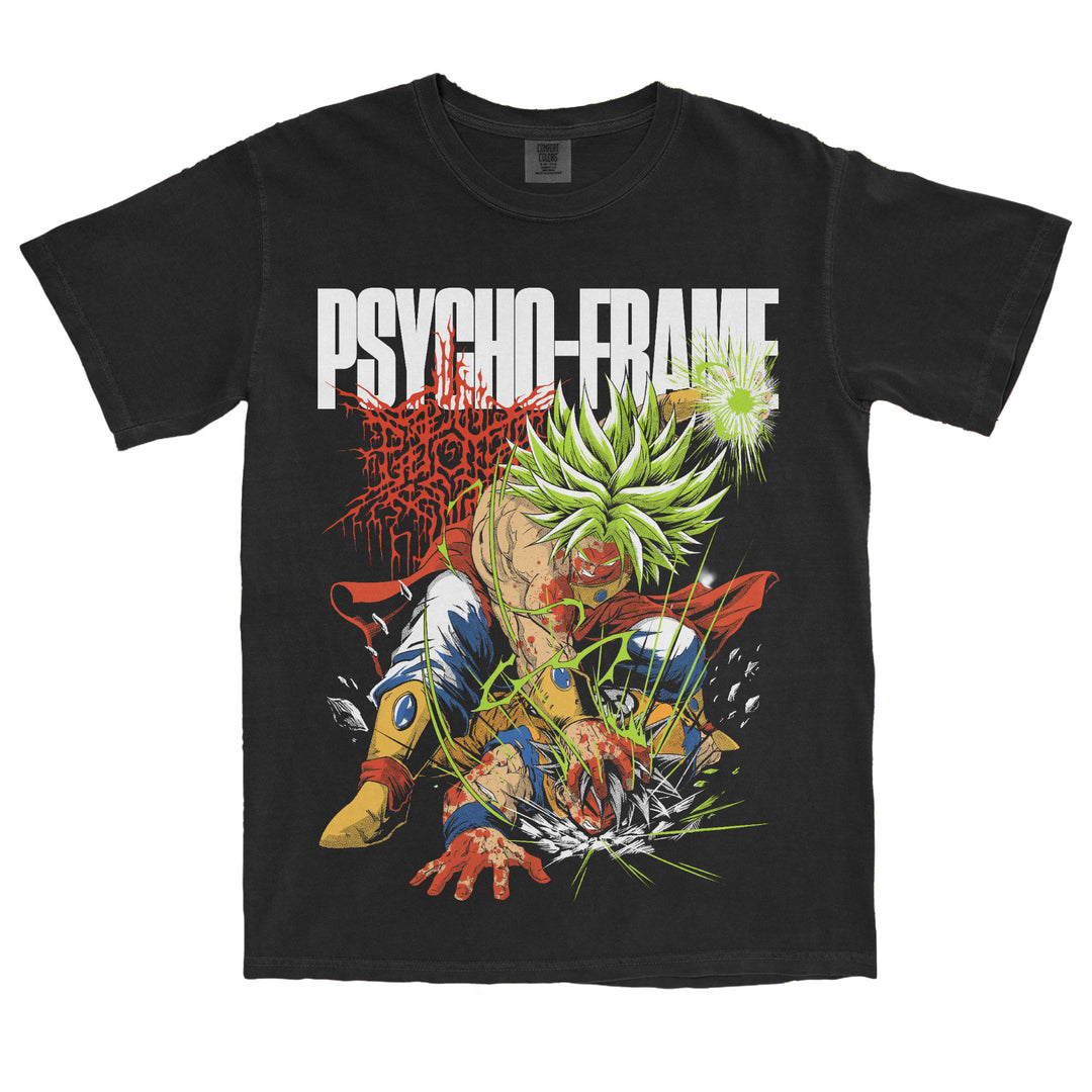 PSYCHO-FRAME - DBZ t-shirt *PRE-ORER* – Night Shift Merch