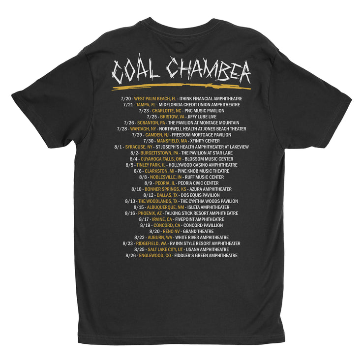 Coal Chamber - Band Illustrated 2023 Tour t-shirt