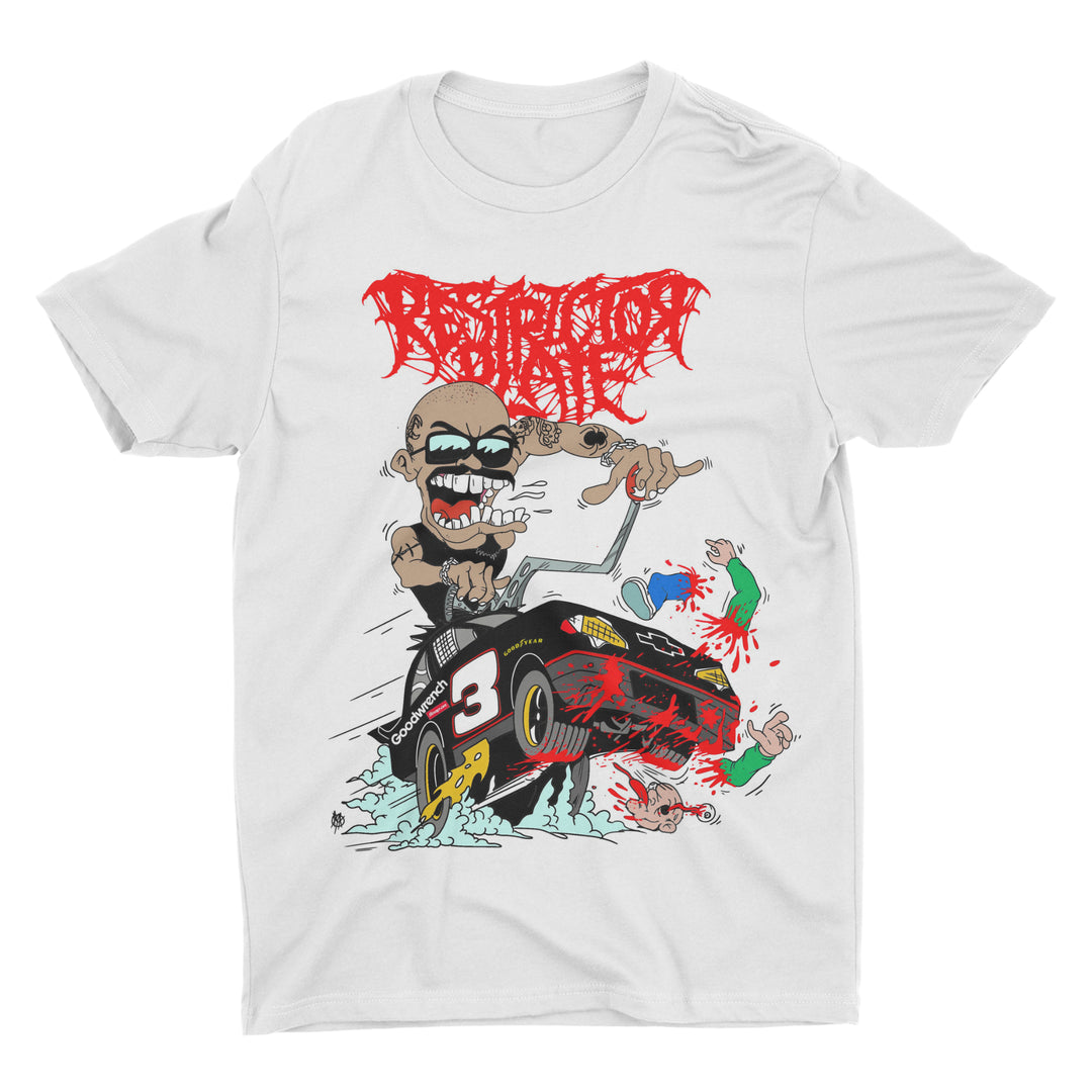 RESTRICTOR PLATE - DRIVE FAST t-shirt – Night Shift Merch