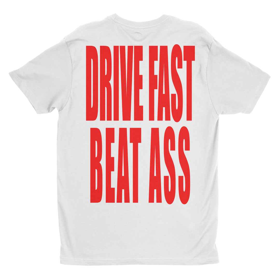 Live Fast Drive Faster T-shirt pour femme et femme, chocolat, S Live Fast Drive Faster T-shirt pour femme et femme, chocolat, S