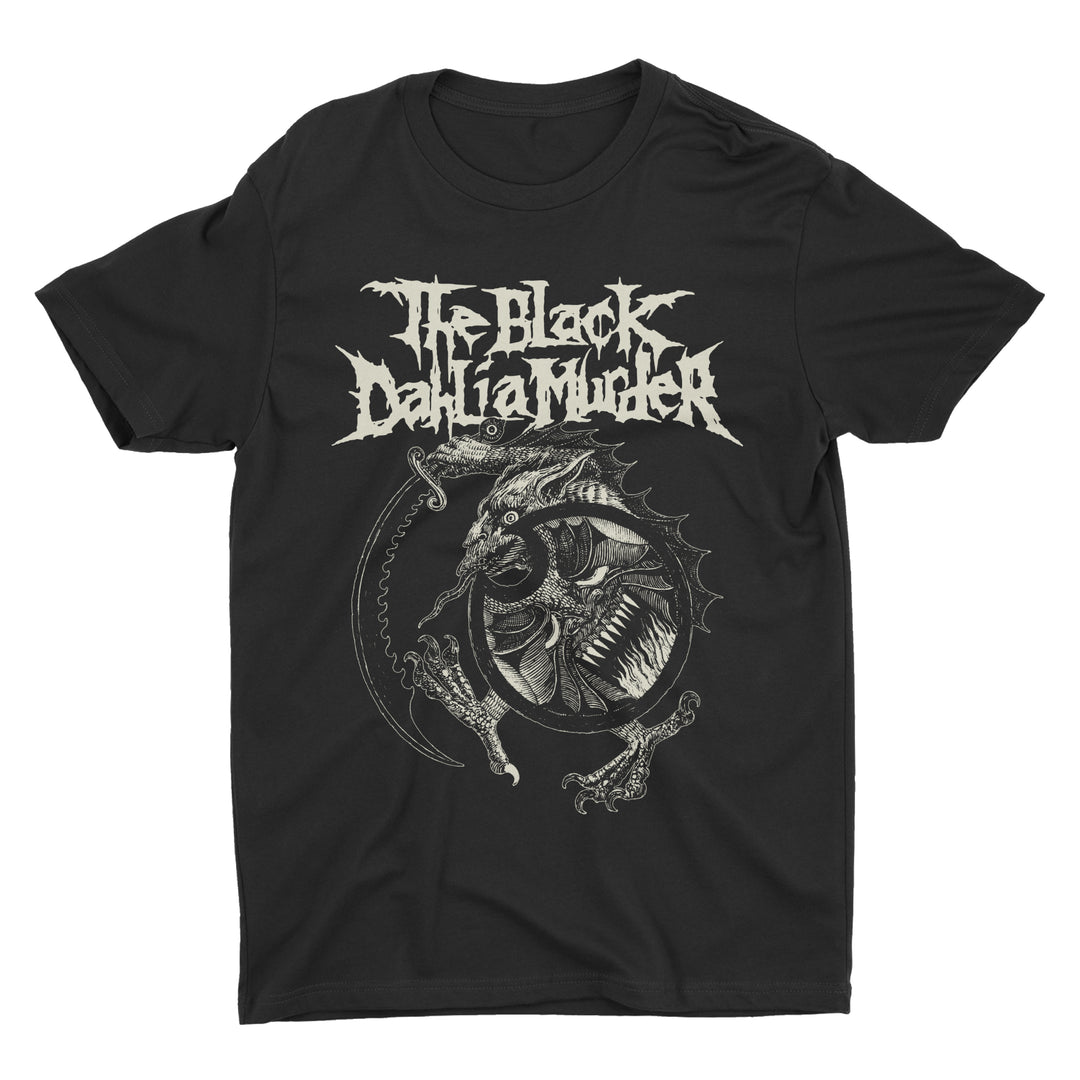 Murderz AMDS Tシャツ ブラック The Black Dahlia Murder - Shield Demon (Sand On Black) t-shirt