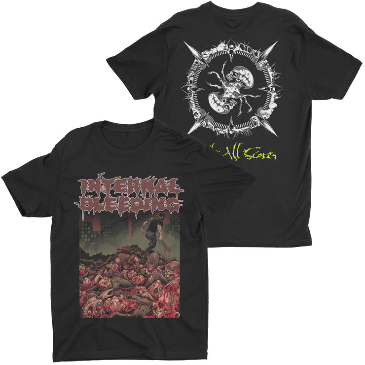 Internal Bleeding - Settle All Scores t-shirt *PRE-ORDER*