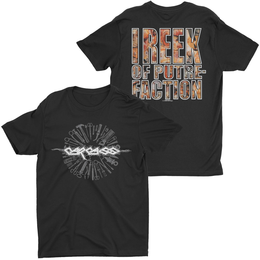 Carcass - I Reek Of Putrefaction t-shirt – Night Shift Merch