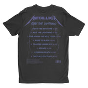 Metallica - Ride The Lightning Tracks t-shirt