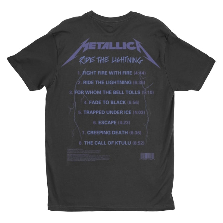 Metallica - Ride The Lightning Tracks t-shirt
