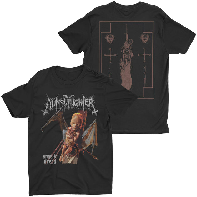 Nunslaughter - Angelic Dread t-shirt – Night Shift Merch