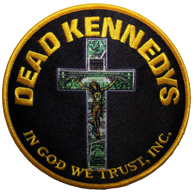 Dead Kennedys - In God We Trust back patch