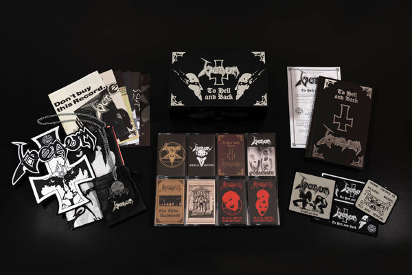 Venom - To Hell And Back cassette box set