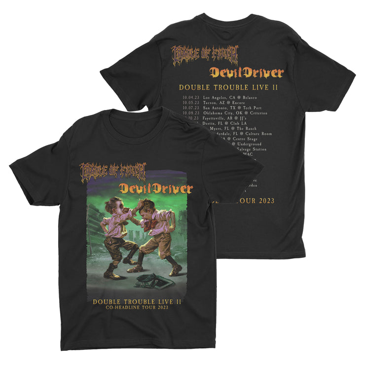 Cradle Of Filth/DevilDriver - Double Trouble II t-shirt