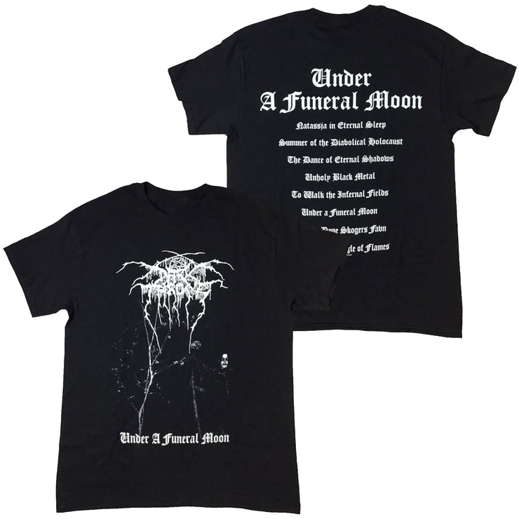 Darkthrone - Under A Funeral Moon (Album Back) t-shirt