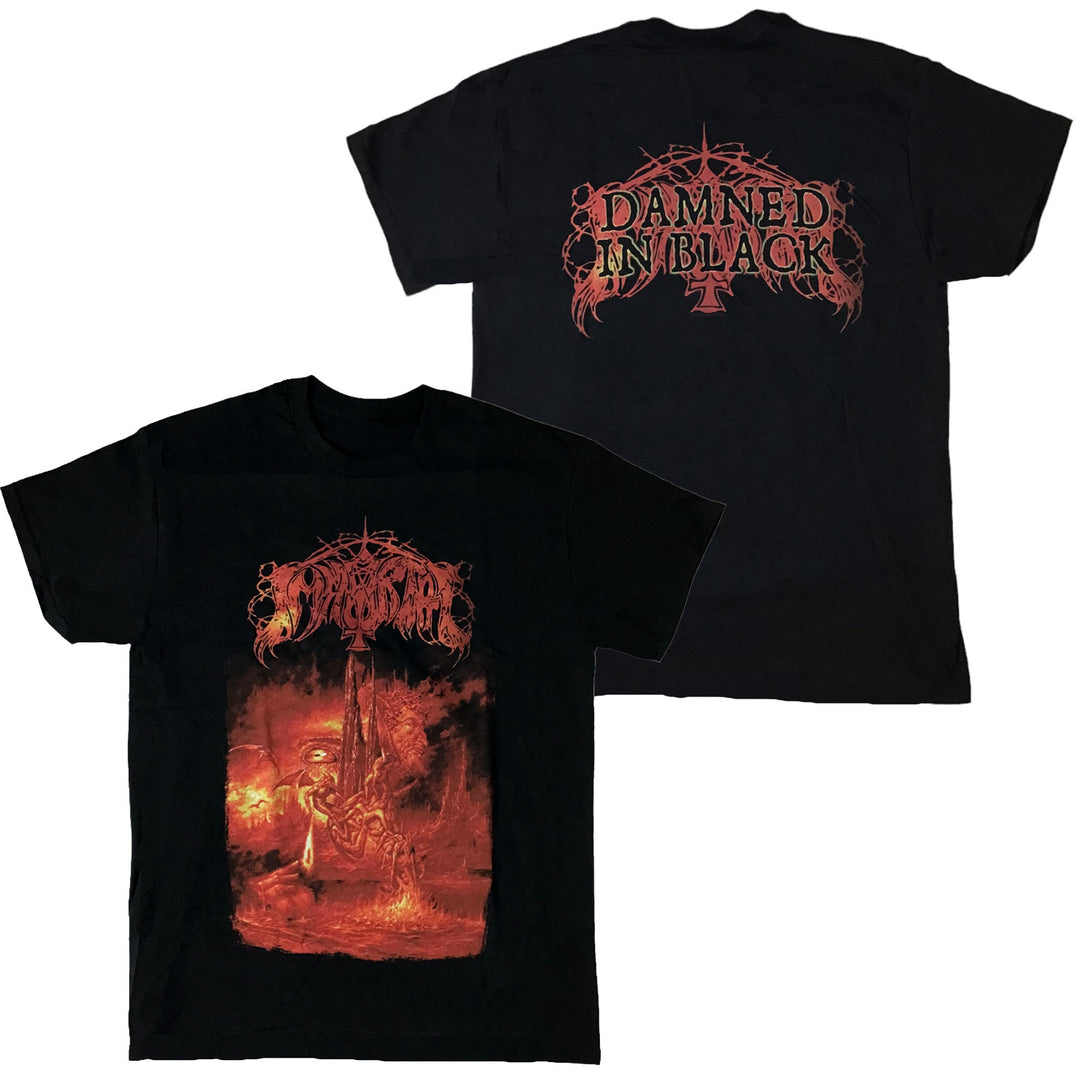 Immortal 'damned in Black Tour 2000' Vintage XL - UK Immortal 'damned in Black Tour 2000' Vintage XL - UK