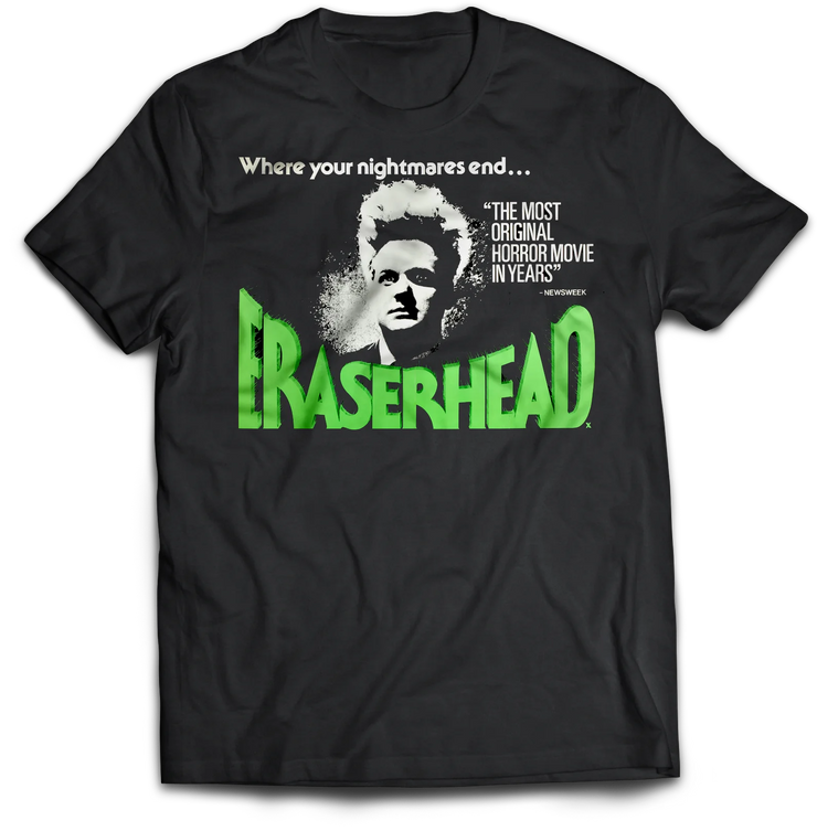 Eraserhead Horizontal Poster tshirt Night Shift Merch