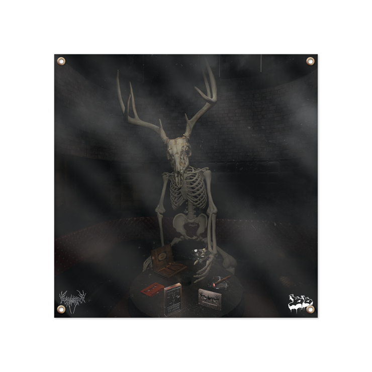 Deergod - Skeleton flag