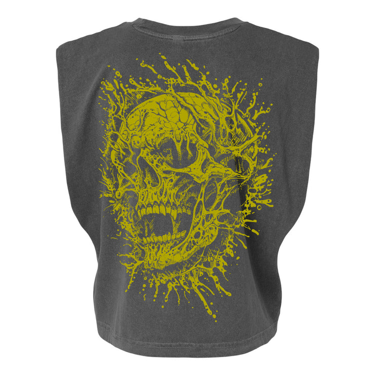 Fulci - Skull Splatter ladies muscle tank