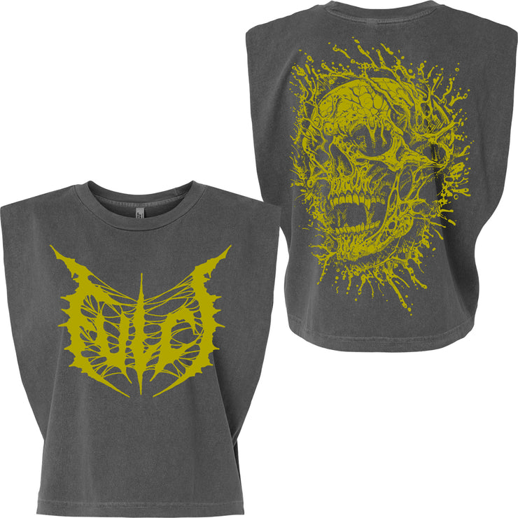 Fulci - Skull Splatter ladies muscle tank