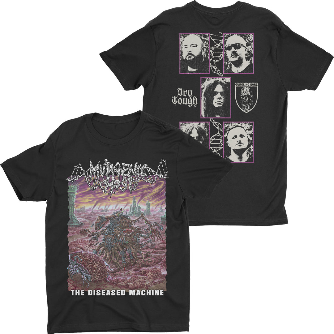 Mutagenic Host - The Diseased Machine t-shirt – Night Shift Merch