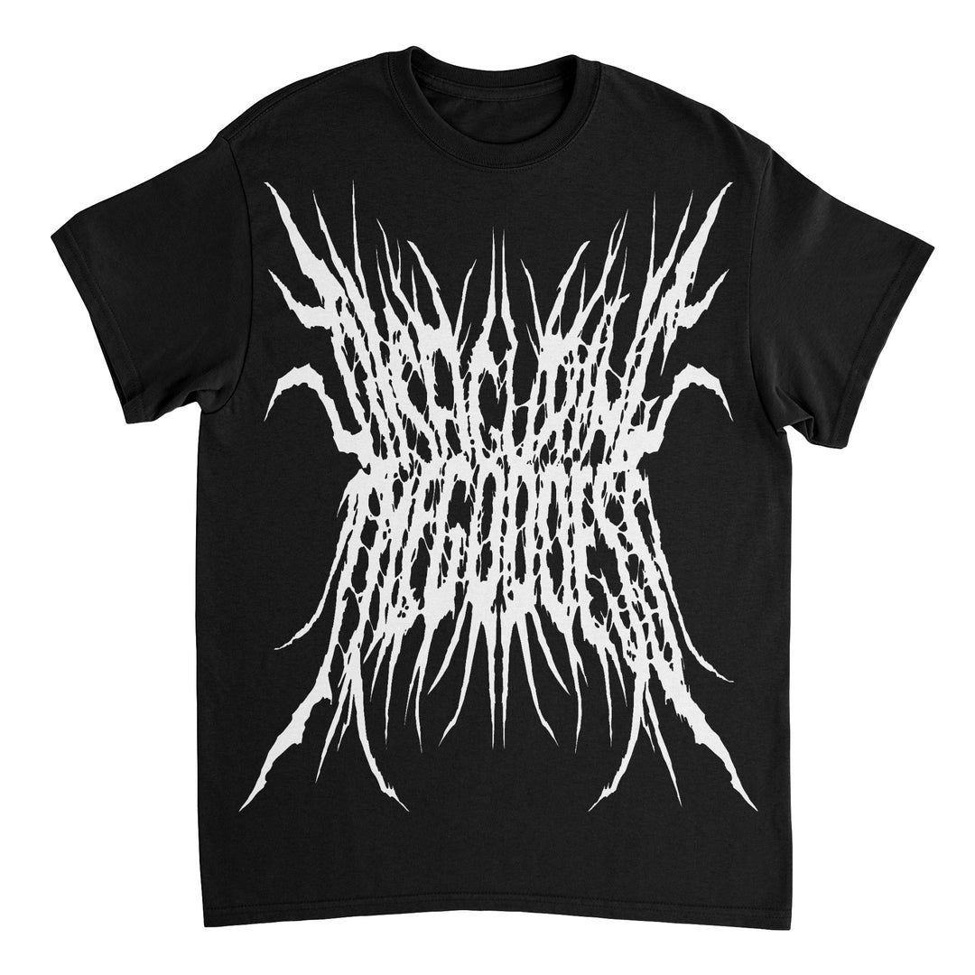 Disfiguring The Goddess - Stretched Logo t-shirt – Night Shift Merch