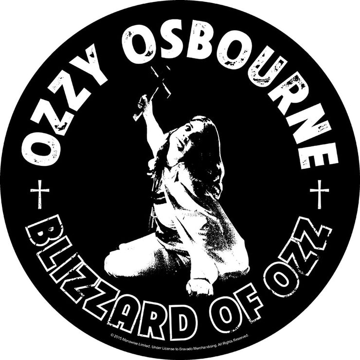Ozzy Osbourne - Blizzard Of Ozz back patch