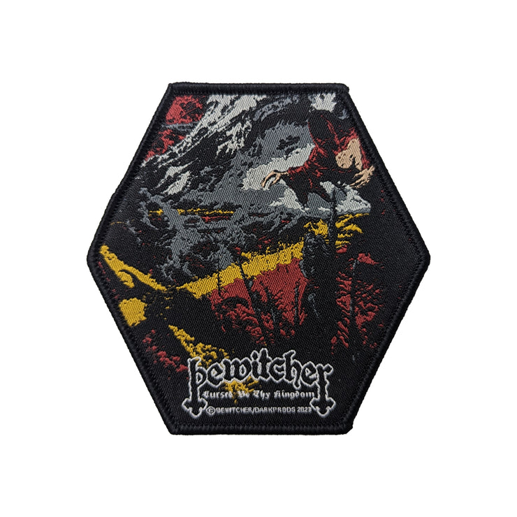 Bewitcher - Cursed Be Thy Kingdom Hexagon Cover  patch