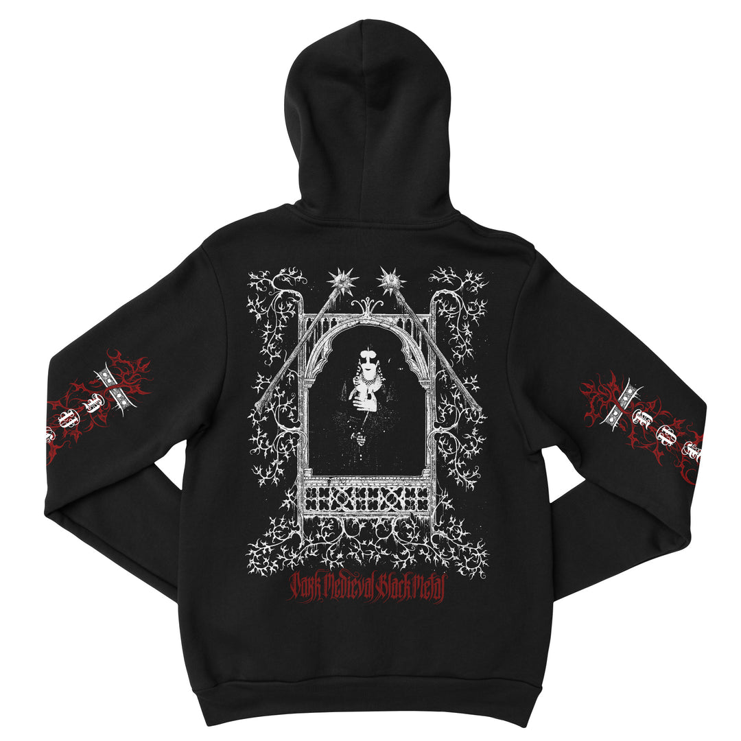 メンズウェア Medieval Logo Nylon Pullover | Black Hulder - Dark Medieval pullover hoodie – Night Shift Merch